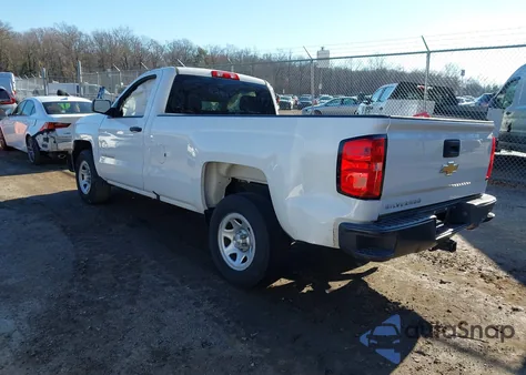 2018 Chevrolet Silverado 1500 Wt z USA, uszkodzony, nr VIN 1GCNCNEC9JZ299921